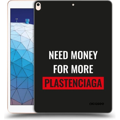 Picasee silikónový prehľadný obal pre Apple iPad Air 10.5" 2019 3.gen More PLASTENCIAGA