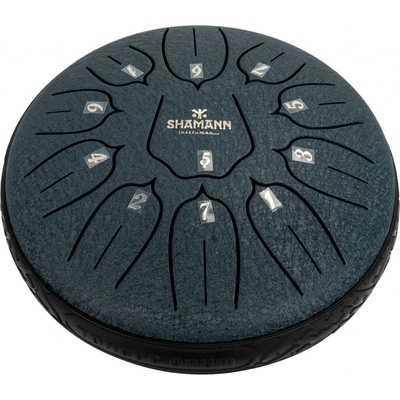 Shamann 6" 11 Notes D5 Major Navy Blue Tongue Drum – Zboží Dáma