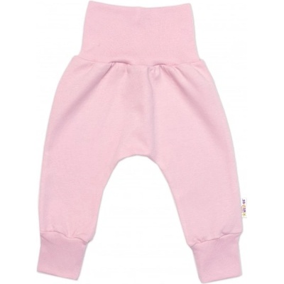 Baby Nellys Tepláčky Baggy bavlna Space Bear pudrové