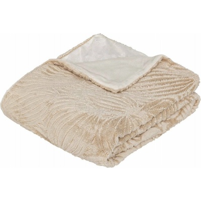 Atmosphera deka polyester béžová 120x160