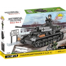 COBI 3127 World War II Německý tank Panzerkampfwagen IV Ausf. G 1:35