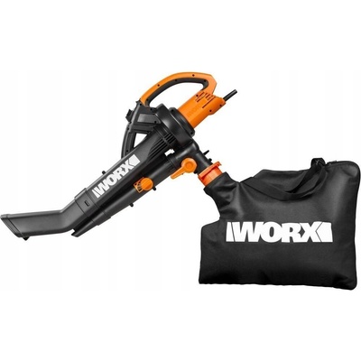 Worx WG505E Trivac foukač a vysavač listí