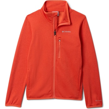 Columbia Детско поларено яке Columbia Kid's Essential Hike Grid Fleece Full Zip Fleece jacket - Super Sonic (703-6866-0413)