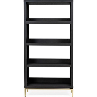 Woodman Черна етажерка за книги 90x173 cm Pimlico - Woodman (235208001232)