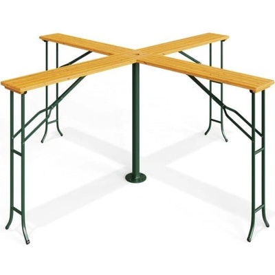 InternetovaZahrada Barový stôl Quattro 241x241x104 cm