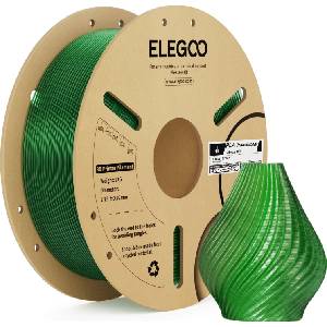 Elegoo PLA Translucent Green - 1, 75 mm / 1000 g (50.203.1137)