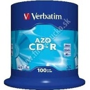 Médiá na napaľovanie Verbatim CD-R 700MB 52x, 100ks
