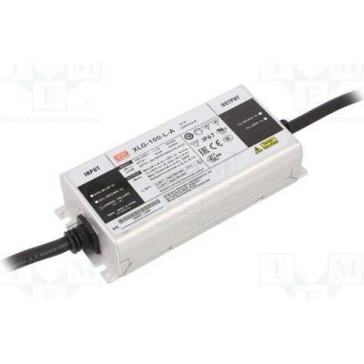 MEAN WELL XLG-100-L-A Napájecí zdroj: spínaný; LED; 100W; 71÷142VDC; 0,35÷1,05A; IP67