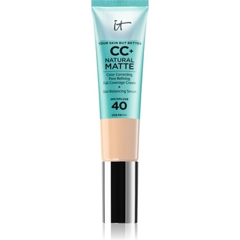 IT Cosmetics Your Skin But Better CC+ Natural Matte CC крем за матиране SPF 40 Fair 32ml