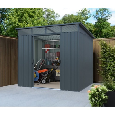 BestBerg ZDSL-4S 4,6 m² 238 x 194 x 202 cm světle šedý – Hledejceny.cz