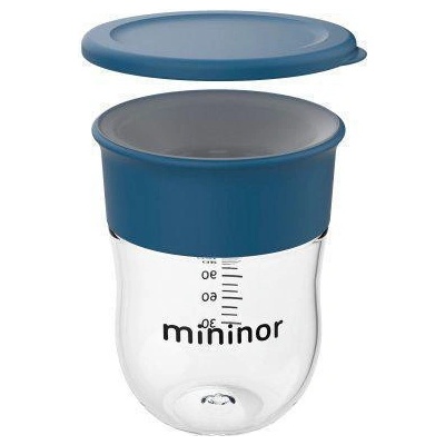 Mininor tréninkový hrneček 220 ml Blue Whale