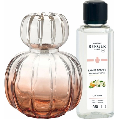 Maison Berger Paris Katalytická lampa Corali ružová + náplň Lady Flower 250 ml