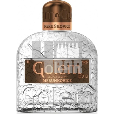 Golem Meruňkovice 40% 1 l (holá láhev)