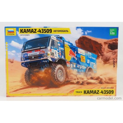 Zvezda Kamaz 43509 Truck N 509 Rally Dakar 2022 Andrey Karginov Andrey Mokeev 1:35