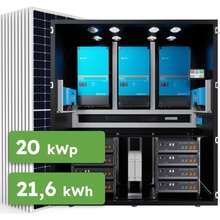 Ecoprodukt Hybrid Victron 20kWp 21,6kWh Rack 3-fáz