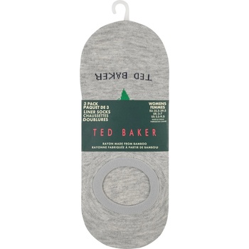 Ted Baker Дамски чорапи Ted Baker Womens Invisible Socks - Medium Grey