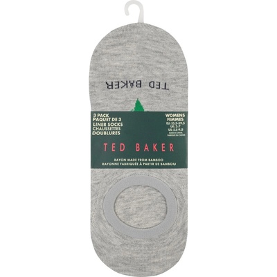 Ted Baker Дамски чорапи Ted Baker Womens Invisible Socks - Medium Grey