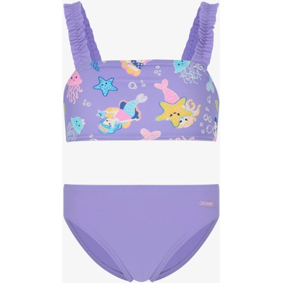 JOSS Бански 2 части Little Girls All-Over Printed