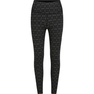 Icebreaker Дамско мериносово термобельо Icebreaker Women's Merino 260 Oasis Leggings Alpine Geo Merino base layer - Black / Snow / J - размер XS (115-2830-0111)