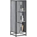 vidaXL Висока дъска Grey Sonoma 35, 5x35x106, 5 cm Обработено дърво (849067)