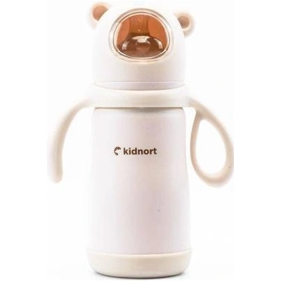 Kidnort Dětská termolahev Paere 270 ml Béžová