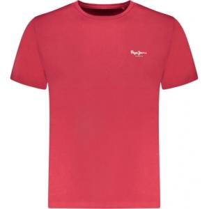 Pepe Jeans Мъжка тениска с къс ръкав pepe jeans, Размер m, Цвят Червено (pm5010180originalbasic3n_ro287)