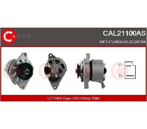 Generátor CASCO CAL21100AS
