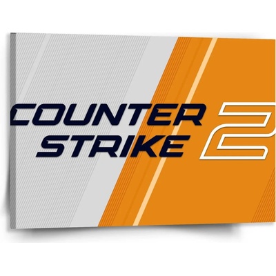 Sablio Obraz Counter Strike 2 Oranžová - 150x110 cm