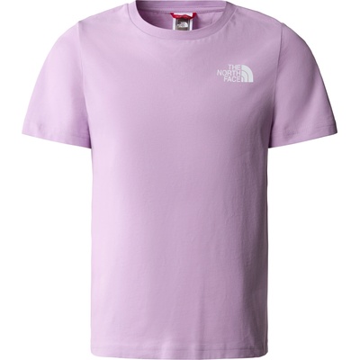 The North Face Детска тениска g s/s relaxed redbox tee lupine - s (nf0a82ebhcp)