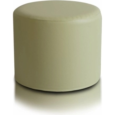 ECOPUF Taburetka - ROLLER - ekokoža E8 - Olivová