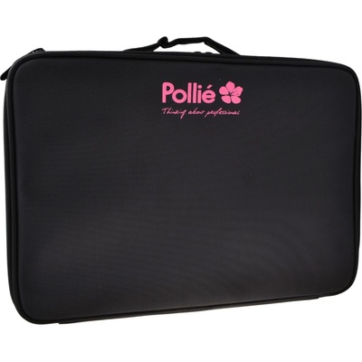 Pollié Black Briefcase kufrík väčší čierny