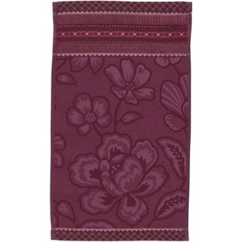 Pip Studio Jasmine Jacquard tmavě růžový 30 x 50 cm