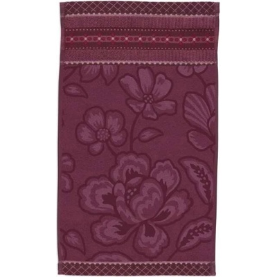 Pip Studio Jasmine Jacquard tmavě růžový 30 x 50 cm