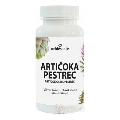 nefdesante ARTIČOKA PESTREC 60 kapslí
