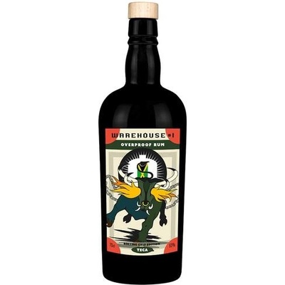 Warehouse #1 Overproof White Rum Rolling Calf Edition TECA 63% 0,7 l (holá láhev)