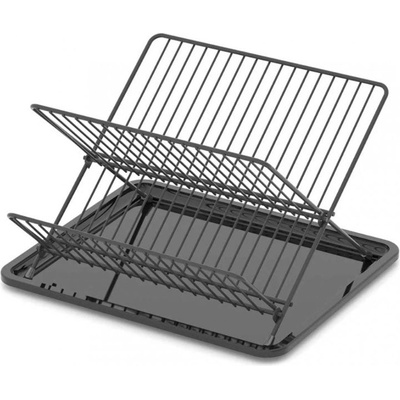 ZEPHYR Сгъваем сушилник за съдове zephyr zp-3000-txbm , 2 нива, 36х30х21 см, Черен мат (3000120002)