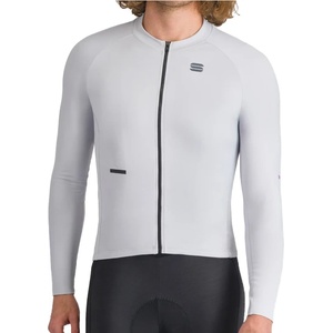 Sportful Фланелка с дълъг ръкав за колоездене Sportful Supernova Thermal Jersey Cycling jersey - Stone Grey - размер XXL (056-3778-0315)