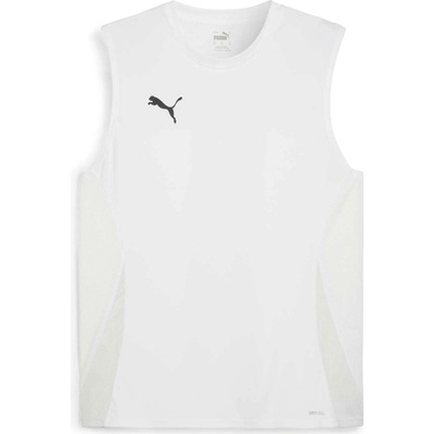 Puma TEAMGOAL SLEEVELESS JERSEY biela čierna