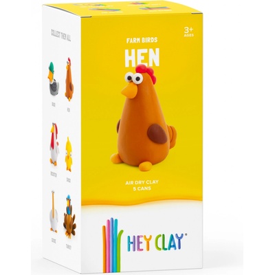 Tm Toys Hey Clay Kreativní modelovací sada Slepice