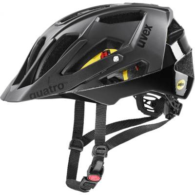 uvex Каска за планинско колоездене Uvex Quatro CC MIPS Bike helmet - All Black - размер 52-57 cm (851-1084-0111)