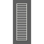 Zehnder Subway - Баня радиатор 155x60 см, прав, централно свързване 5 см, хром SUBC-150-060 (SUBC-150-060)