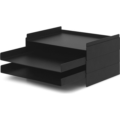 ferm LIVING 2x2 Organiser kovový čierny 110005101
