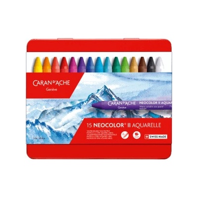 Neocolor Sada akvarelových pastelů II 15 ks
