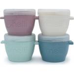 Melii Комплект силиконови контейнери Melii - Luxe, 4 x 177 ml (ML40002)