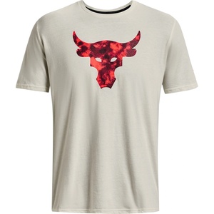 Under Armour Тениска Under Armour Men's Rock Brahma Bull Regular Fit T-Shirt - Ivory/Black