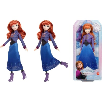 Mattel Frozen ANNA na bruslích