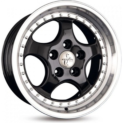 Keskin KT2 8,5x18 5x130 ET52 black polished