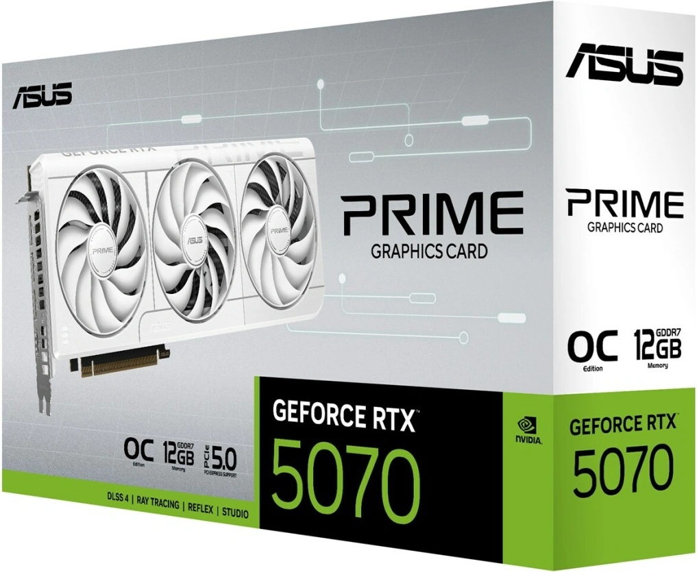 Asus PRIME-RTX5070-O12G WHITE 90YV0M19-M0NA00 od 17 182 Kč
