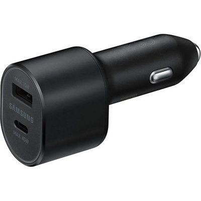 Samsung Зарядно 12V Samsung Fast Charger Dual USB 45W Car Charger с кабел Type C - Черно EP-L5300XBE