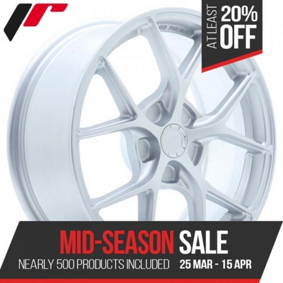 JAPAN RACING SL01 8,5x20 5x114,3 ET20-45 matt silver